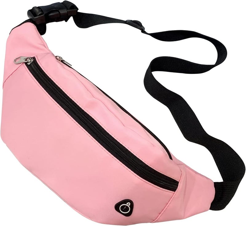 DAITET Crossbody Fanny Pack for Men&Women,Large Waist Bag & Hip Bum Bag with Adjustable Strap for Outdoors Workout Traveling Casual Running Hiking Cycling - Image 4